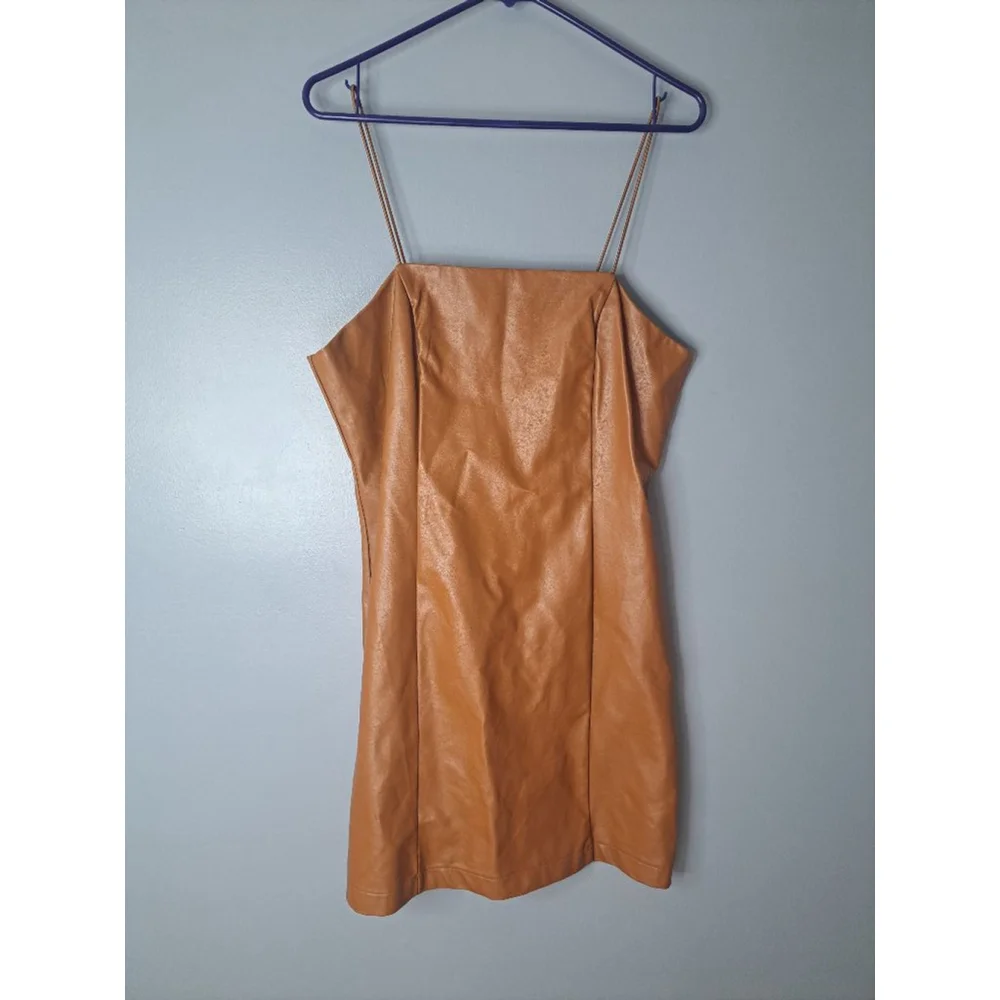 Women's Wild Fable Dress, L, Brown - Picture 2 of 6